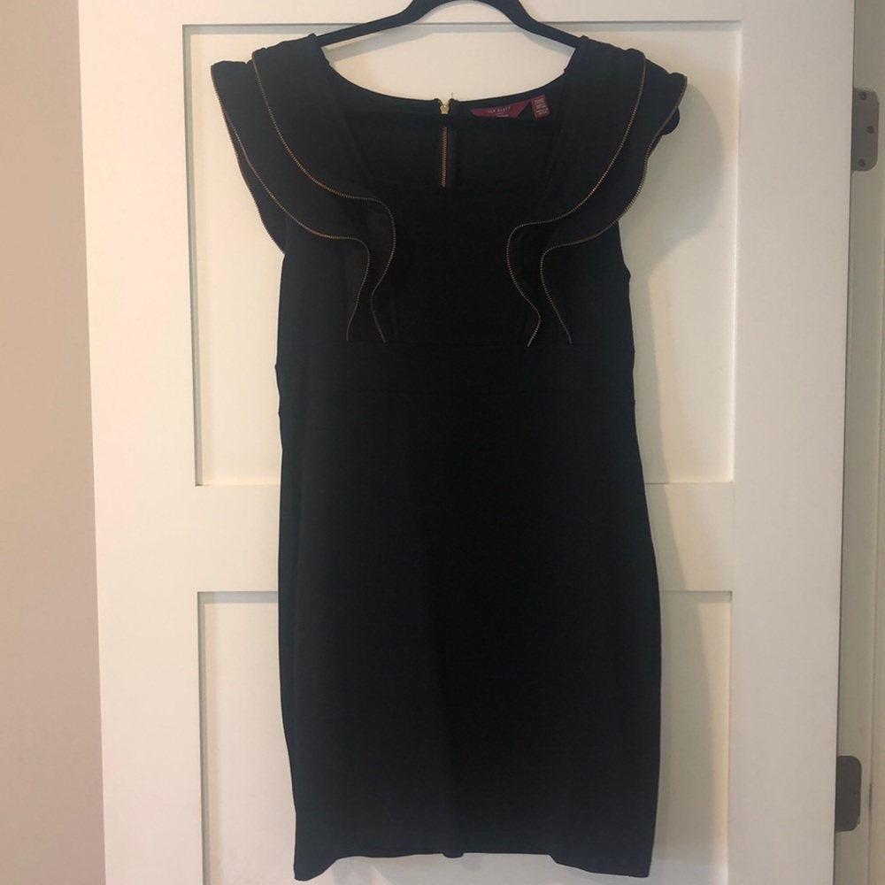 Ted Baker mini black dress